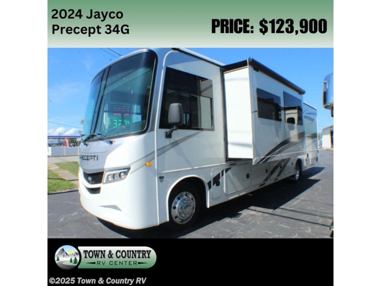 Email now about this 2024 Jayco Precept 34G! Used 2024 Jayco Precept 34G available in Clyde, Ohio