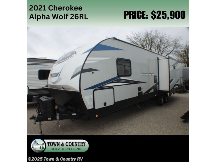 Email now about this 2021 Forest River Cherokee Alpha Wolf 26RLL! Used 2021 Forest River Cherokee Alpha Wolf 26RLL available in Clyde, Ohio