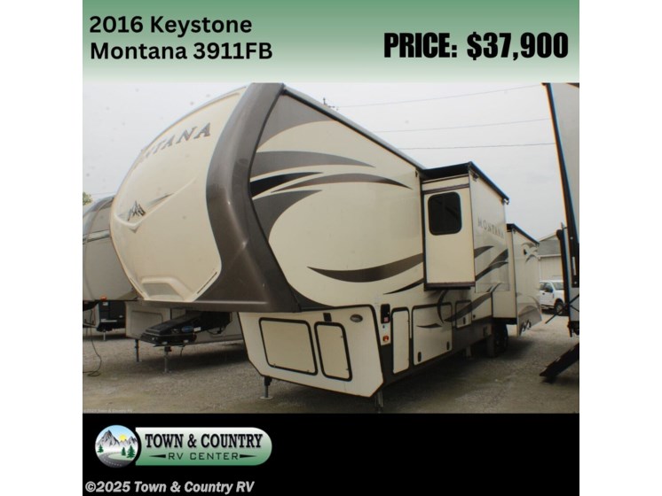 Email now about this 2016 Keystone Montana 3911FB! Used 2016 Keystone Montana 3911FB available in Clyde, Ohio