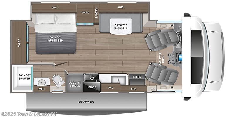 Floorplan of 2026 Jayco Redhawk 24B