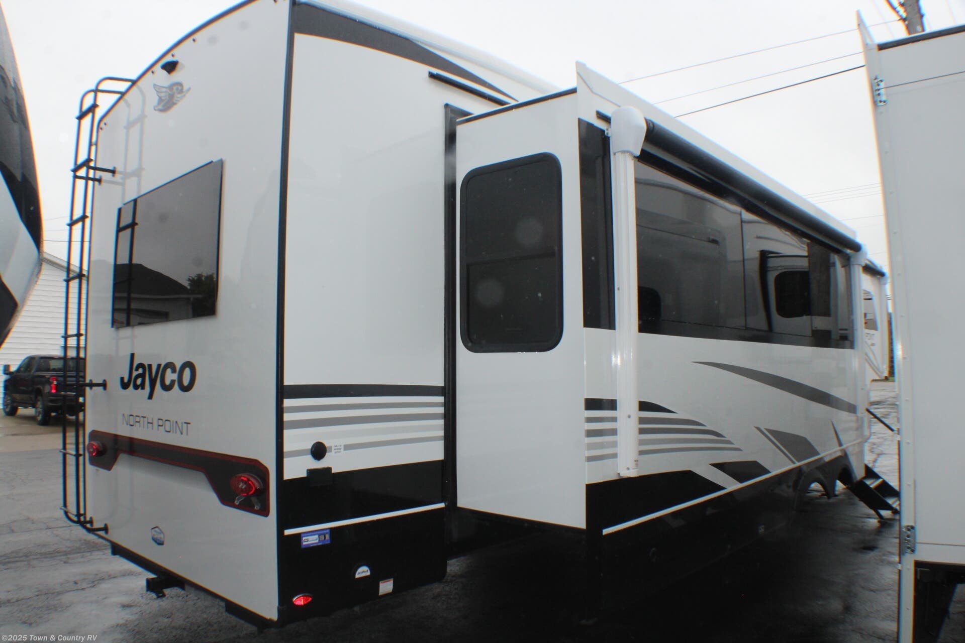 Contact us now about this 2026 Jayco North Point 381CKRE! 2026 North Point 381CKRE by Jayco from Town & Country RV in Clyde, Ohio