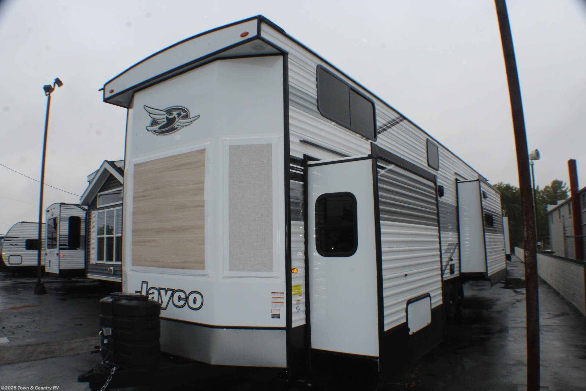 Call now about this 2026 Jayco Bungalow 40DLFT! 2026 Jayco Bungalow 40DLFT - New Destination Trailer For Sale by Town & Country RV in Clyde, Ohio