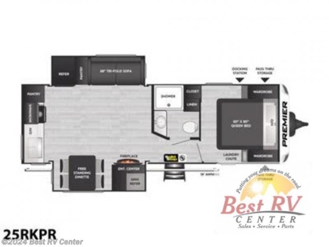 2023 Premier Ultra Lite 25RKPR by Keystone from Best RV Center in Turlock, California