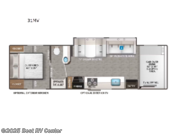 Call now about this 2025 Thor Motor Coach Four Winds 31MV! 2025 Thor Motor Coach Four Winds 31MV - New Class C For Sale by Best RV Center in Turlock, California features Slideout