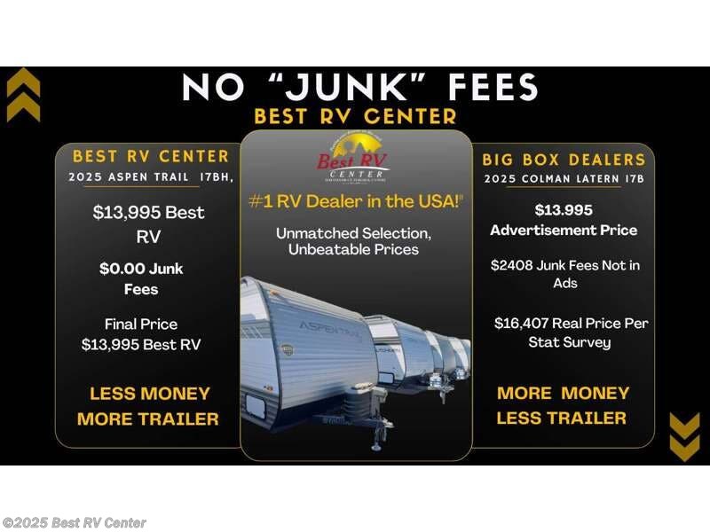 Call now about this 2025 Dutchmen Aspen Trail Mini 17BH! 2025 Dutchmen Aspen Trail Mini 17BH - New Travel Trailer For Sale by Best RV Center in Turlock, California