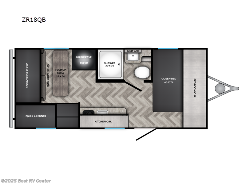 Call now about this 2025 CrossRoads Zinger Lite ZR18QB! 2025 CrossRoads Zinger Lite ZR18QB - New Travel Trailer For Sale by Best RV Center in Turlock, California