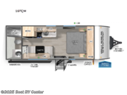 Call now about this 2025 Forest River Cherokee Wolf Pup 16FQW! 2025 Forest River Cherokee Wolf Pup 16FQW - New Travel Trailer For Sale by Best RV Center in Turlock, California
