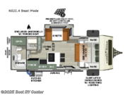 Call now about this 2025 Forest River No Boundaries NB20.4 Beast Mode! 2025 Forest River No Boundaries NB20.4 Beast Mode - New Travel Trailer For Sale by Best RV Center in Turlock, California features Slideout