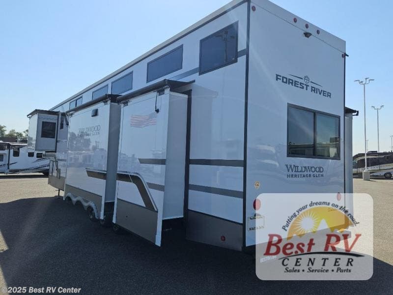 Contact us now about this 2025 Forest River Wildwood Heritage Glen ROOST43! 2025 Wildwood Heritage Glen ROOST43 by Forest River from Best RV Center in Turlock, California