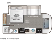 Call now about this 2025 Thor Motor Coach Gemini AWD 23TW! 2025 Thor Motor Coach Gemini AWD 23TW - New Class B+ For Sale by Best RV Center in Turlock, California features Slideout