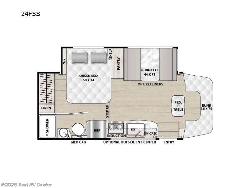 Call now about this 2025 Coachmen Prism Select 24FSS! 2025 Coachmen Prism Select 24FSS - New Class C For Sale by Best RV Center in Turlock, California features Slideout