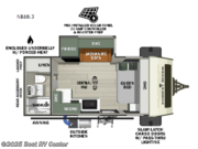 Call now about this 2025 Forest River No Boundaries NB18.3 Beast Mode! 2025 Forest River No Boundaries NB18.3 Beast Mode - New Travel Trailer For Sale by Best RV Center in Turlock, California features Slideout
