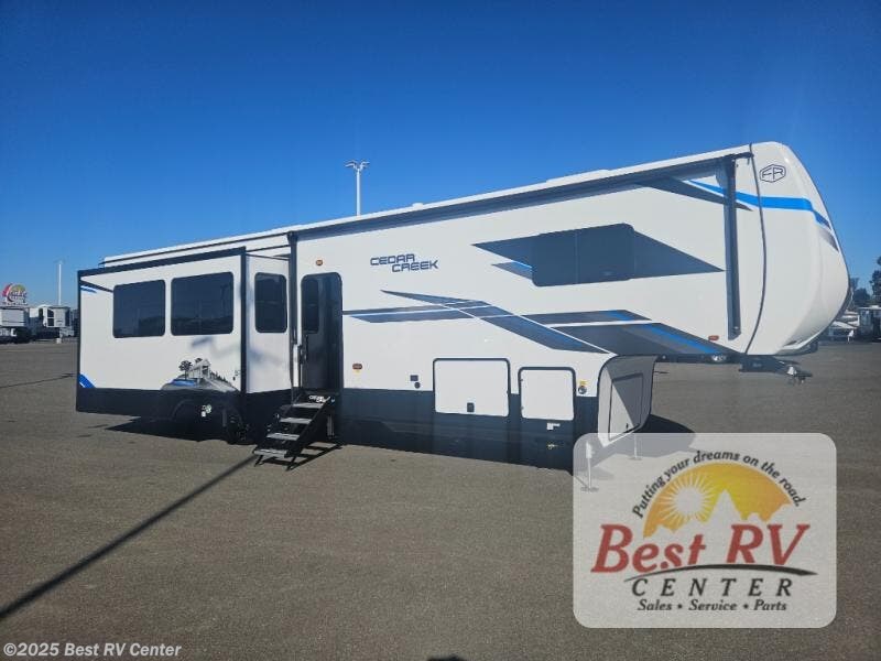 Contact us now about this 2025 Forest River Cedar Creek 395WOW! 2025 Cedar Creek 395WOW by Forest River from Best RV Center in Turlock, California