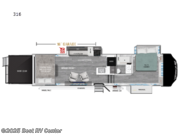 Call now about this 2025 Heartland Torque 316! 2025 Heartland Torque 316 - New Toy Hauler For Sale by Best RV Center in Turlock, California features Slideout