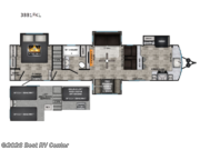 Call now about this 2025 Redwood RV Regency 3881FKL! 2025 Redwood RV Regency 3881FKL - New Destination Trailer For Sale by Best RV Center in Turlock, California features Slideout