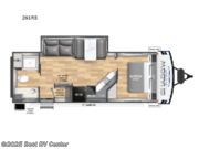 Call now about this 2025 Cruiser RV Shadow Cruiser 261RBS! 2025 Cruiser RV Shadow Cruiser 261RBS - New Travel Trailer For Sale by Best RV Center in Turlock, California features Slideout