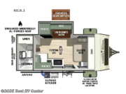 Call now about this 2026 Forest River No Boundaries NB18.3 Beast Mode! 2026 Forest River No Boundaries NB18.3 Beast Mode - New Travel Trailer For Sale by Best RV Center in Turlock, California features Slideout