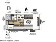 Call now about this 2026 Forest River R Pod RP-153! 2026 Forest River R Pod RP-153 - New Travel Trailer For Sale by Best RV Center in Turlock, California