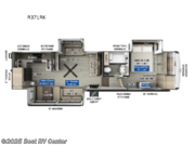 Call now about this 2026 Forest River Rockwood Signature R371RK! 2026 Forest River Rockwood Signature R371RK - New Fifth Wheel For Sale by Best RV Center in Turlock, California features Slideout