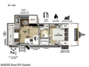 Call now about this 2026 Forest River R Pod RP-198! 2026 Forest River R Pod RP-198 - New Travel Trailer For Sale by Best RV Center in Turlock, California features Slideout