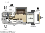 Call now about this 2026 Forest River R Pod RP-185! 2026 Forest River R Pod RP-185 - New Travel Trailer For Sale by Best RV Center in Turlock, California features Slideout