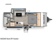 Call now about this 2026 Forest River Cherokee Wolf Pup Black Label 16KHWBL! 2026 Forest River Cherokee Wolf Pup Black Label 16KHWBL - New Travel Trailer For Sale by Best RV Center in Turlock, California features Slideout