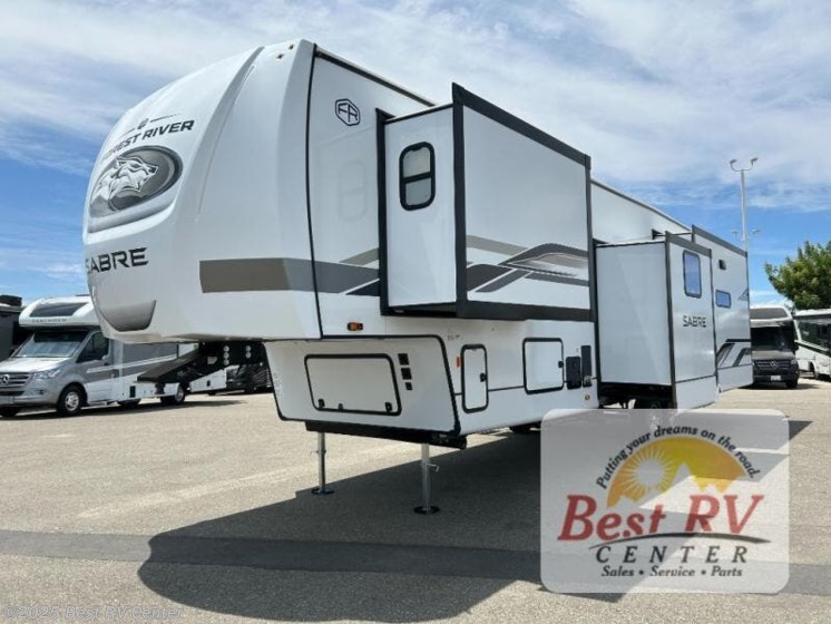 Email now about this 2026 Forest River Sabre 36FLX! New 2026 Forest River Sabre 36FLX available in Turlock, California