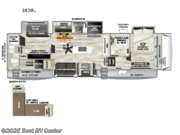 Call now about this 2026 Forest River Sabre 38DBL! 2026 Forest River Sabre 38DBL - New Fifth Wheel For Sale by Best RV Center in Turlock, California features Slideout