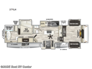 Call now about this 2026 Forest River Sabre 37FLH! 2026 Forest River Sabre 37FLH - New Fifth Wheel For Sale by Best RV Center in Turlock, California features Slideout