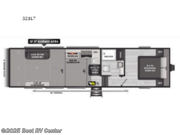 Call now about this 2026 Keystone Fuzion Impact Edition 321LT! 2026 Keystone Fuzion Impact Edition 321LT - New Toy Hauler For Sale by Best RV Center in Turlock, California