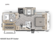 Call now about this 2026 Ember RV E-Series 22ETS! 2026 Ember RV E-Series 22ETS - New Travel Trailer For Sale by Best RV Center in Turlock, California features Slideout