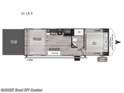 Call now about this 2026 Forest River Cherokee Wolf Pack 24-14.5! 2026 Forest River Cherokee Wolf Pack 24-14.5 - New Toy Hauler For Sale by Best RV Center in Turlock, California