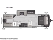 Call now about this 2026 Keystone Bullet Classic 2840QBWE! 2026 Keystone Bullet Classic 2840QBWE - New Travel Trailer For Sale by Best RV Center in Turlock, California features Slideout