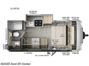 Call now about this 2026 Forest River Rockwood Geo Pro G19FDS! 2026 Forest River Rockwood Geo Pro G19FDS - New Travel Trailer For Sale by Best RV Center in Turlock, California features Slideout