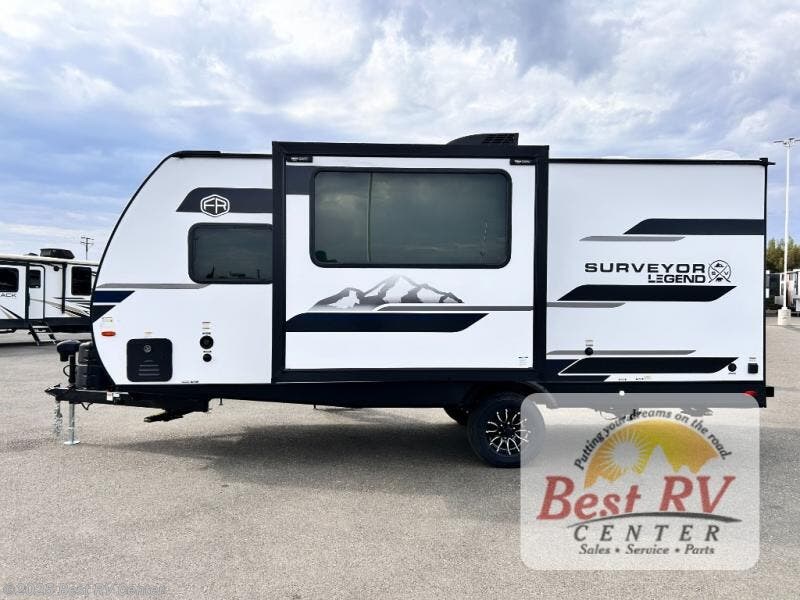 Contact us now about this 2026 Forest River Surveyor Legend 19MDBLE! 2026 Surveyor Legend 19MDBLE by Forest River from Best RV Center in Turlock, California
