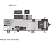 Call now about this 2026 Keystone Bullet Crossfire 290BHSWE! 2026 Keystone Bullet Crossfire 290BHSWE - New Travel Trailer For Sale by Best RV Center in Turlock, California features Slideout