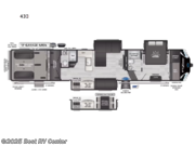 Call now about this 2023 Keystone Fuzion 430! 2023 Keystone Fuzion 430 - Used Toy Hauler For Sale by Best RV Center in Turlock, California features Slideout