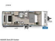 Call now about this 2026 Forest River Cherokee Grey Wolf 20RDSE! 2026 Forest River Cherokee Grey Wolf 20RDSE - New Travel Trailer For Sale by Best RV Center in Turlock, California