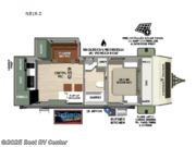 Call now about this 2026 Forest River No Boundaries NB19.0 Beast Mode! 2026 Forest River No Boundaries NB19.0 Beast Mode - New Travel Trailer For Sale by Best RV Center in Turlock, California features Slideout