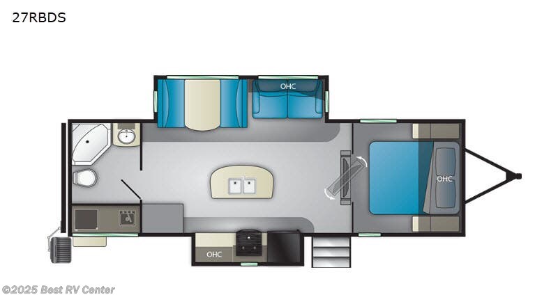 Call now about this 2020 Heartland North Trail 27RBDS! 2020 Heartland North Trail 27RBDS - Used Travel Trailer For Sale by Best RV Center in Turlock, California features Slideout