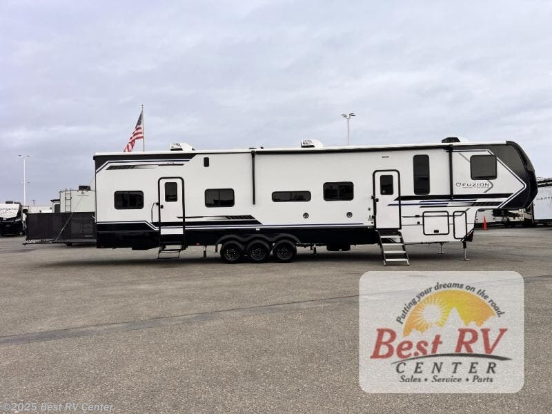 Contact us now about this 2026 Keystone Fuzion Impact Edition 416! 2026 Fuzion Impact Edition 416 by Keystone from Best RV Center in Turlock, California