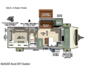 Call now about this 2026 Forest River No Boundaries NB20.5 Beast Mode! 2026 Forest River No Boundaries NB20.5 Beast Mode - New Travel Trailer For Sale by Best RV Center in Turlock, California features Slideout