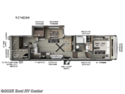 Call now about this 2026 Forest River Rockwood Signature R374DBH! 2026 Forest River Rockwood Signature R374DBH - New Fifth Wheel For Sale by Best RV Center in Turlock, California features Slideout