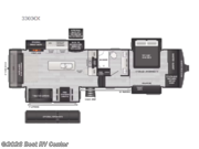 Call now about this 2026 Keystone Alpine 3303CK! 2026 Keystone Alpine 3303CK - New Fifth Wheel For Sale by Best RV Center in Turlock, California features Slideout