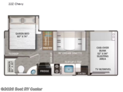 Call now about this 2026 Thor Motor Coach Four Winds 22Z Chevy! 2026 Thor Motor Coach Four Winds 22Z Chevy - New Class C For Sale by Best RV Center in Turlock, California features Slideout