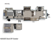 Call now about this 2026 Forest River Cherokee Timberwolf Black Label 39DKBL! 2026 Forest River Cherokee Timberwolf Black Label 39DKBL - New Destination Trailer For Sale by Best RV Center in Turlock, California features Slideout