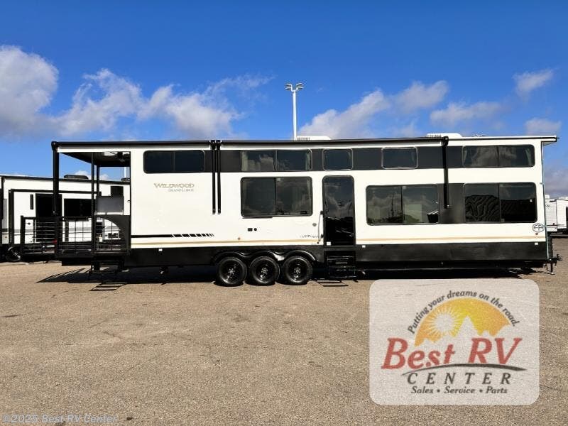 Contact us now about this 2026 Forest River Wildwood Grand Lodge 42VERANDA! 2026 Wildwood Grand Lodge 42VERANDA by Forest River from Best RV Center in Turlock, California