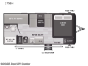 Call now about this 2022 Keystone Hideout Single Axle 175BH! 2022 Keystone Hideout Single Axle 175BH - Used Travel Trailer For Sale by Best RV Center in Turlock, California