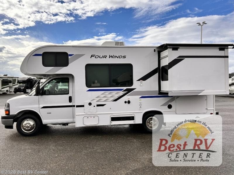 Contact us now about this 2026 Thor Motor Coach Four Winds 22Z Chevy! 2026 Four Winds 22Z Chevy by Thor Motor Coach from Best RV Center in Turlock, California