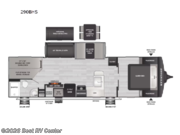 Call now about this 2026 Keystone Bullet Crossfire 290BHS! 2026 Keystone Bullet Crossfire 290BHS - New Travel Trailer For Sale by Best RV Center in Turlock, California features Slideout